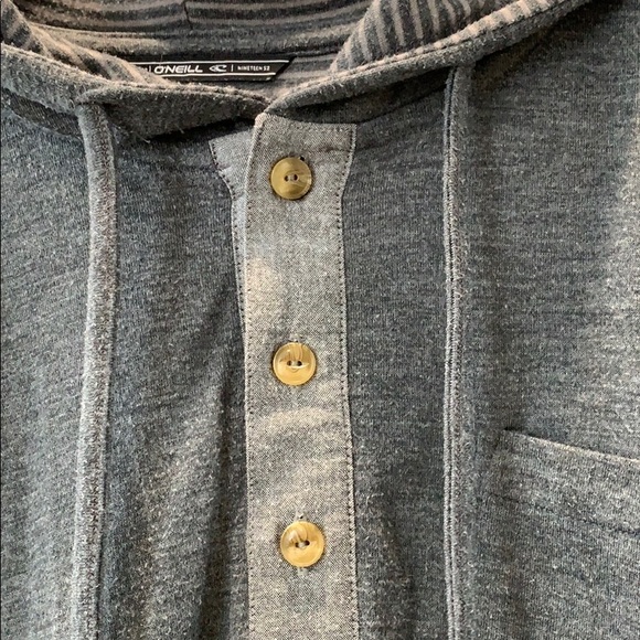 O’Neill Charcoal grey hoodie - Picture 3 of 3